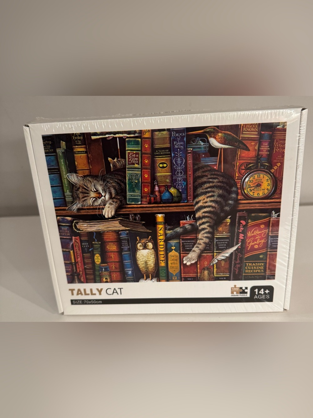 Tally Cat 1000 piece puzzle Sealed
